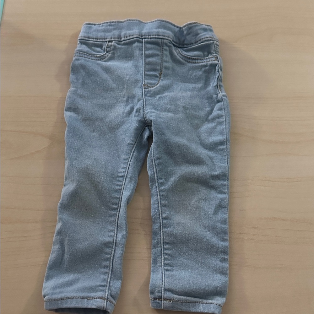 Levi's Light Blue Pull-On Jeggings